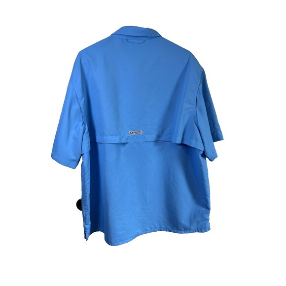 RealTree Fishing Shirt Mens XL Light Blue Button Up Vented Pockets Lightweight - Picture 2 of 16